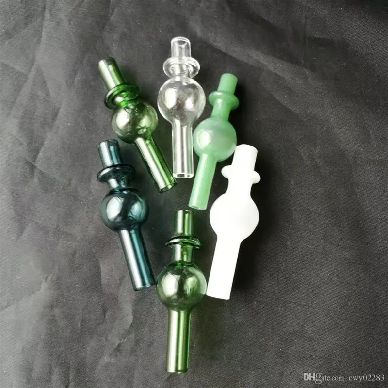 Hopahs Classic Color Gourd Cover Wholesale Glass Bongs Tillbehör, Rökning av glasvattenrör,