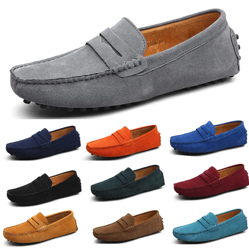 Hombres Zapatos casuales Alpargatas Triple Negro Azul marino Marrón Vino Rojo Taupe Verde Cielo Azul Borgoña Zapatillas de deporte para hombre Correr al aire libre Caminar Tamaño 40-45 Cuarenta y tres