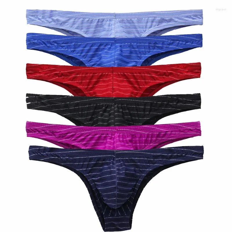 Onderbroek 3/6 pack heren sexy ondergoed briefs teensten gay penis zakje lage stijging mannelijke slip homme slipjes bikini hombre jockstrap