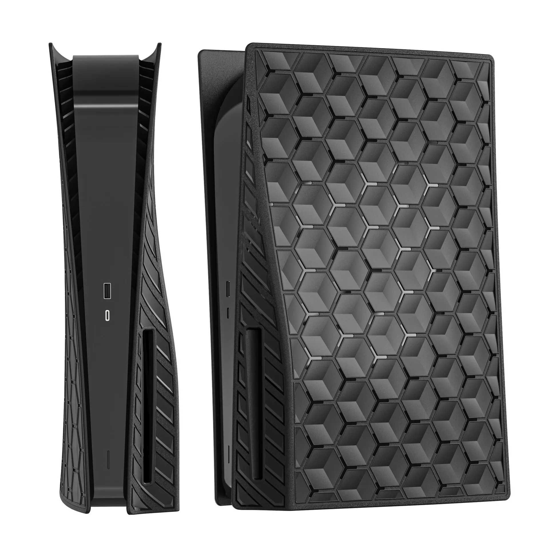 New Arrival Hard Shockproof Replacement Plate For PS5 Console Shell For PS5 Host Faceplate Anti-Scratch Cover Case