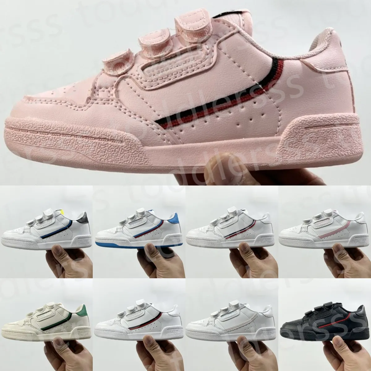 Kids Shoes 80s الأولاد غير الرسميين الأطفال القاريين أحذية رياضية 80 Girls Youth Sport Running Shoe Toddlers Runner Outdoor Trainers Kid Athletic Sneaker Black O7vz#