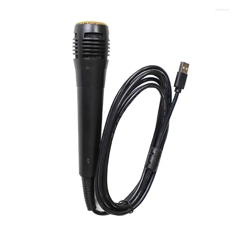 Microphones USB Microphone Filaire Micro Karaoké Pour Commutateur Wii PS4 -Xbox PC Ordinateur Condensateur Enregistrement Microfone Ultra-large