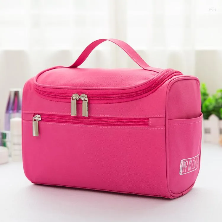 Cosmetic Bags Fashion Bag Women Waterproof Oxford Makeup Travel Organizer Toiletry Kits Portable Beautician