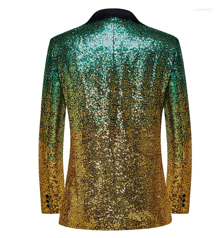 Green glitter jacket hot sale