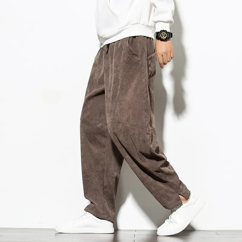 Autumn and Winter Fashion Loose Sweatpants Men Streetwear Jogger