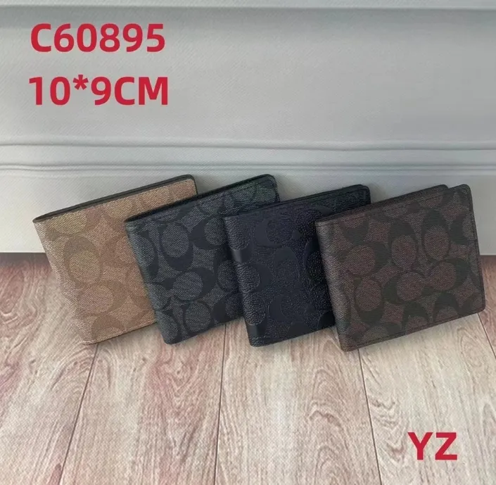 FASHION MEN WOMEN Purses luxurys designers wallet bags zipper ZIPPY 60895 card coin Key Holders purse wallets leather Handbag shoulder bag 4 colors Fold men wallet