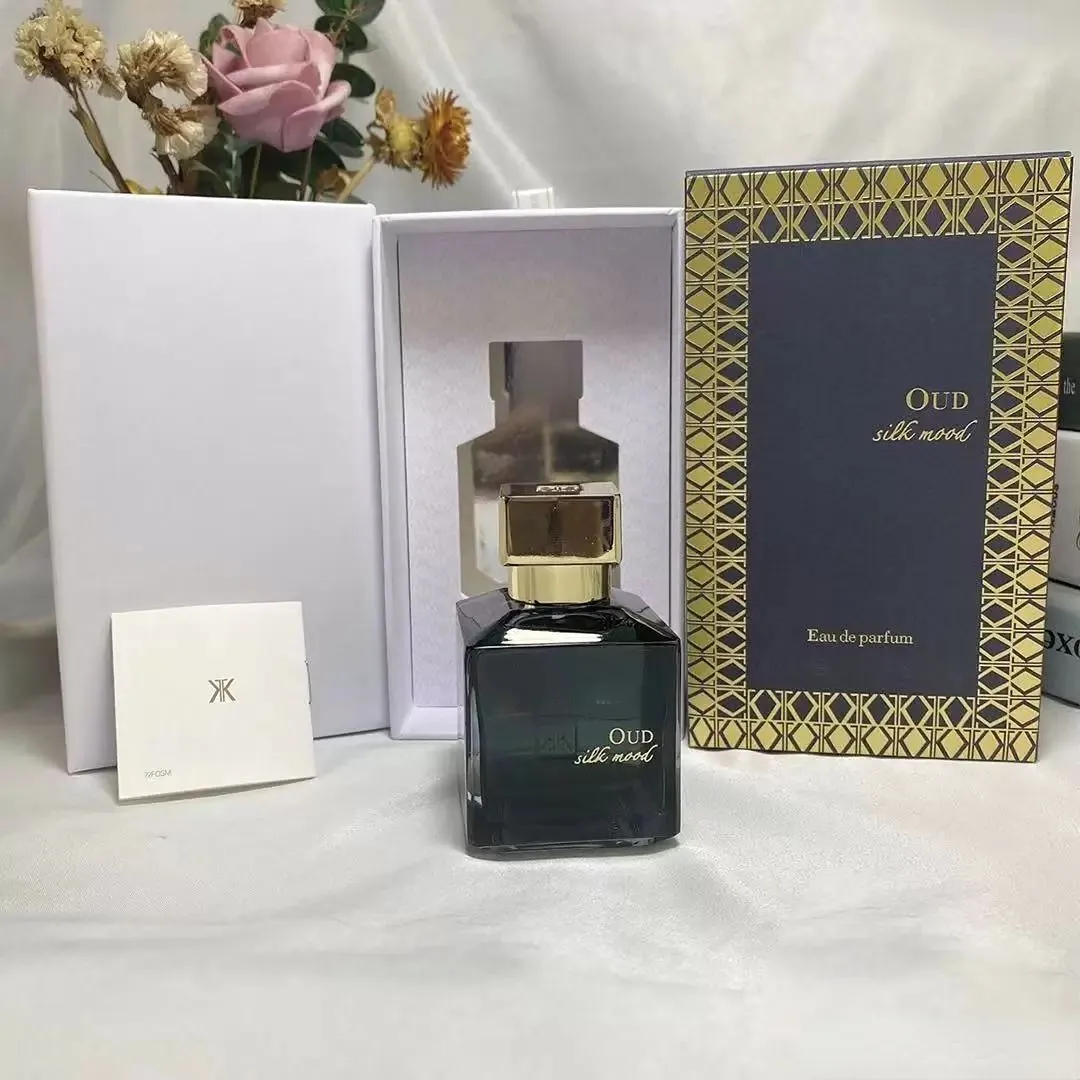 Quality High Neutral Perfume for Women Men Perfumes Spray 70ml EAU De Parfum Oud Satin Mood Multiple choices Amazing Design Long Lasting Fragrance