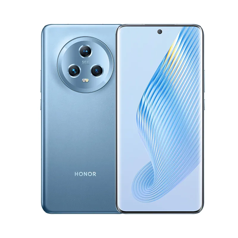 Original Huawei Honor Magic 5 5G Mobiltelefon Smart 12 GB RAM 256 GB ROM Snapdragon 8 Gen2 54MP NFC Android 6.73 "OLED Curved Display Fingerprint ID FACE 5100MAH Celltelefon