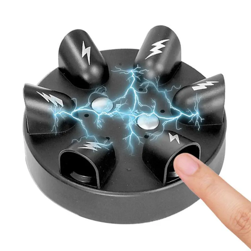 Jacksking Micro Choc électrique détecteur de Mensonge Jeu choquant polygraphe Test Doigt Jouet vérité analyseur Console Jeu pour fête
