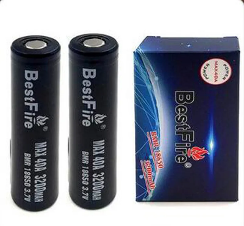 Authentic Bestfire BMR IMR 18650 Li-ion Battery Blackcell 3100mAh 60A 3200mAh 3000mAh 3500mAh 40A 3500mAh 35A 3.7V Rechargeable Lithium for E-cigs Vape Mod Smart Toy