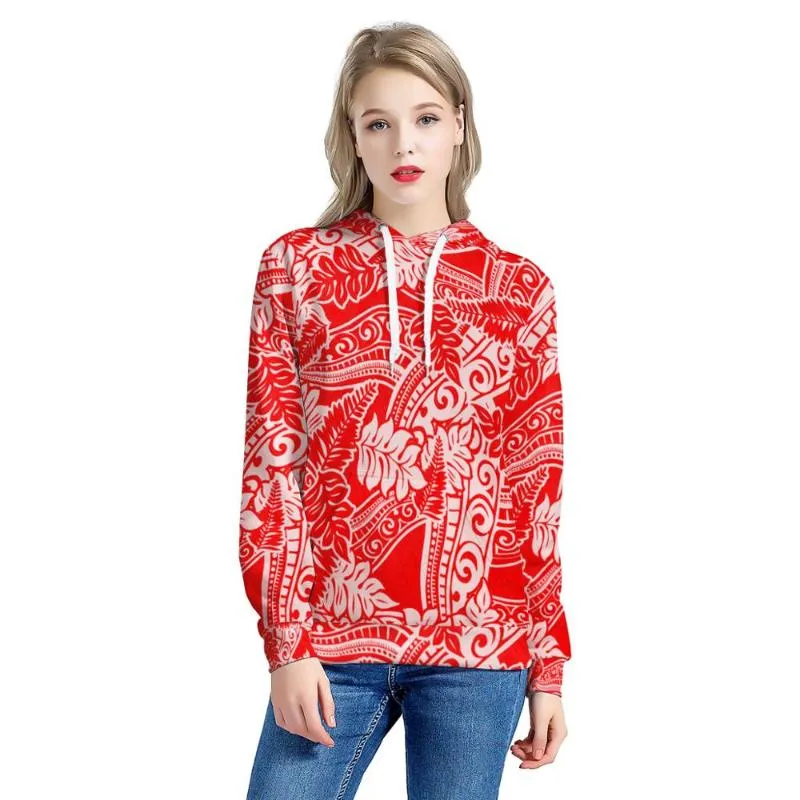 Dames hoodies sweatshirts fabriek outlet dames winter polynesische guam traditionele tribal voor lange mouw tiener meisje vrije tijd sweat sh