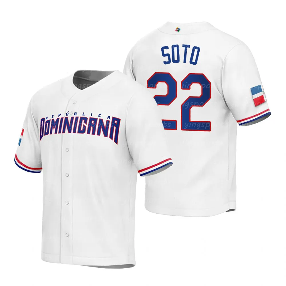ドミニカ共和国 2025 WBC ユニフォーム サンディ アルカンタラ、ロネル