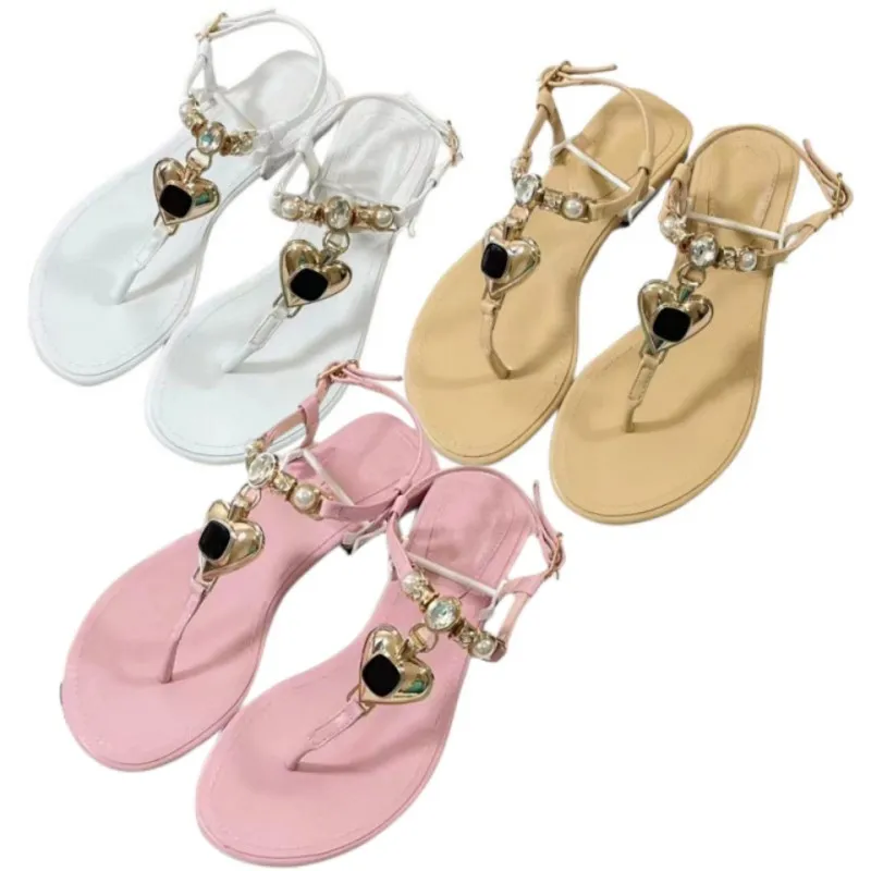 Summer New Sandals Top Designer Shoes Women's Fashion Platform Shoes Sheepskin Buckle Slippers Runway Style Low Heel Shoes Light Comfortable Outdoor Casual Shoes