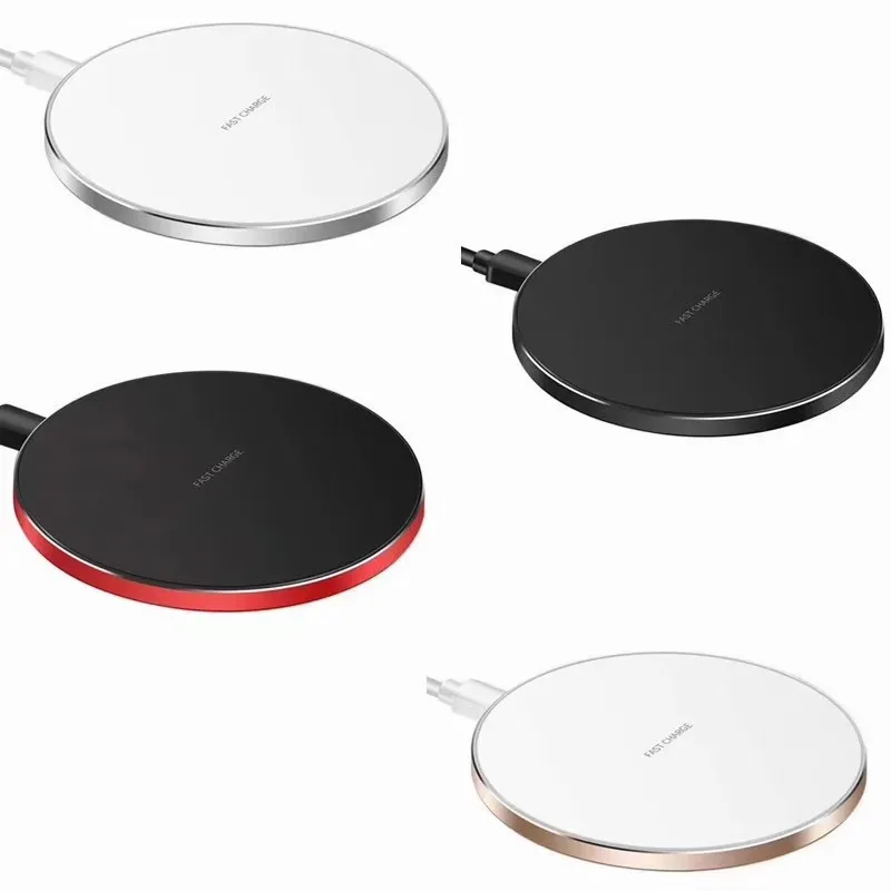 Caricatore Wireless Auto 15W Con 7 Luci Ambientali E Superficie Antiscivolo – Compatibile Qi, Per Custodie Fino A 4mm