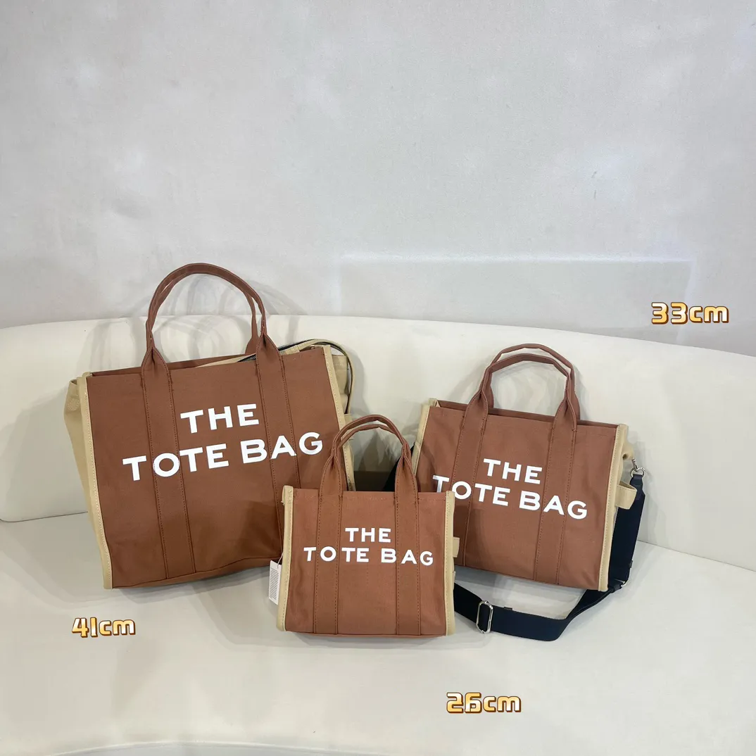 The Tote Bag Designer Handsbag Femmes Le sac fourre-tout Marc Jaobs sac à main Faire Fashion All-Match Shopper épaule 3 taille 883