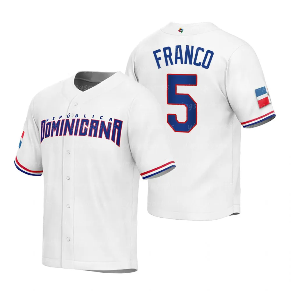 ドミニカ共和国 2025 WBC ユニフォーム サンディ アルカンタラ、ロネル