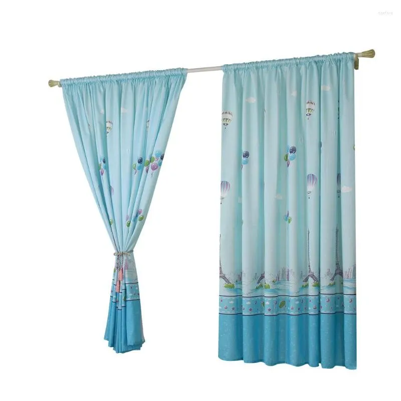 Curtain Shower Frosted With Pockets For Electronics Panel 1 Fabric Voile Drape Window Balloon Air Tulle