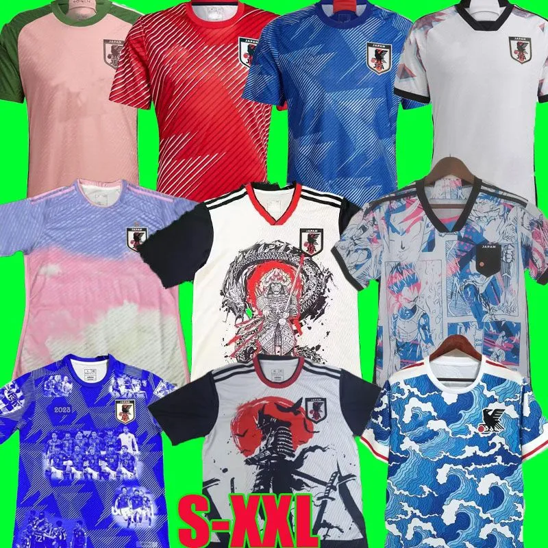 Japan 2022 Soccer Jersey MINAMINO NAGATOMO DOAN YOSHIDA ASANO 2023
