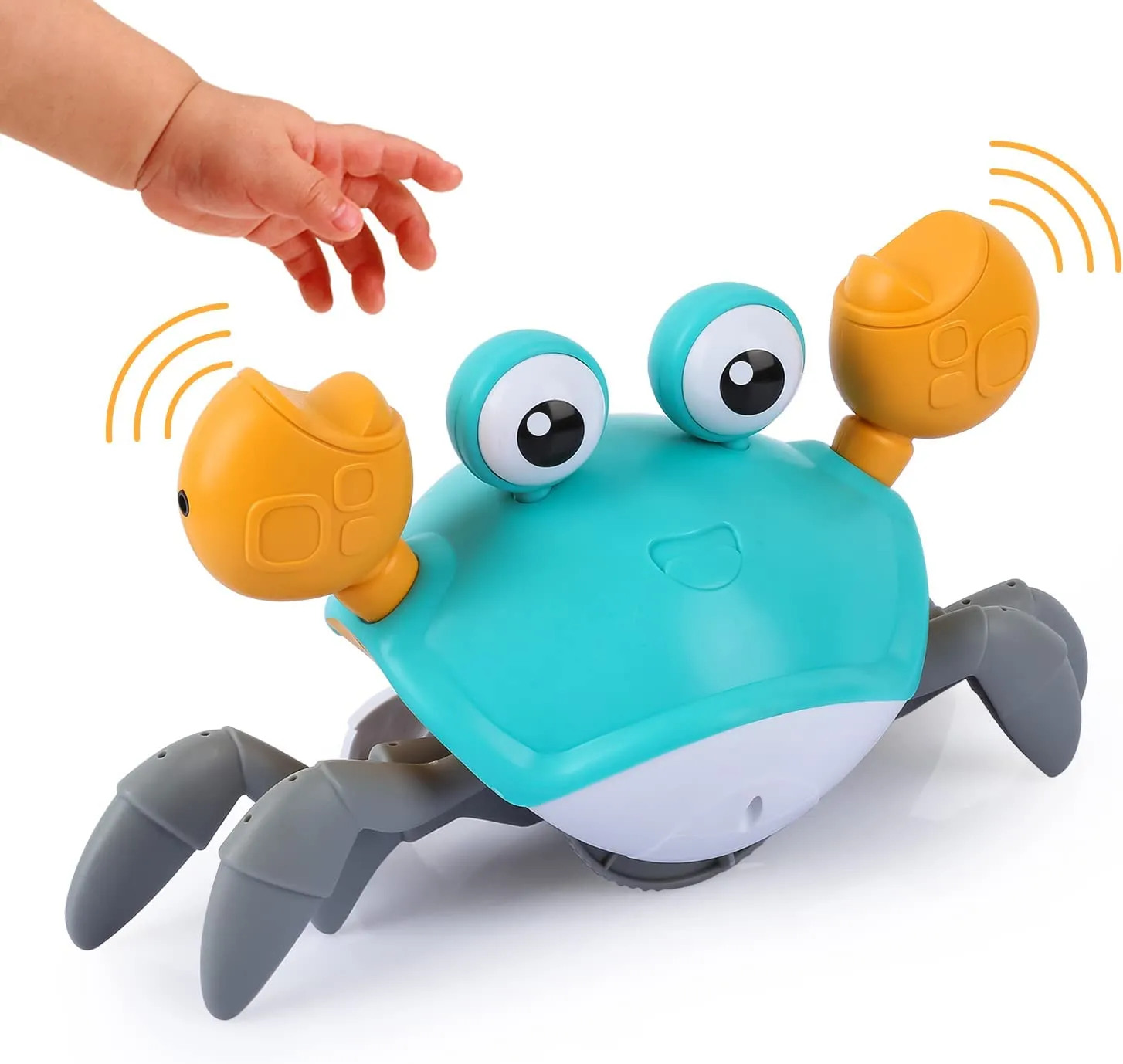 Jouet Musical de Crabe Qui Marche pour Enfant,Crawling Crab Toy,Jouet Crabe  Rampant sensoriel pour Bébé Interactif Électronique Cadeaux Anniversaire  Noël Nouvel an : : Jeux et Jouets