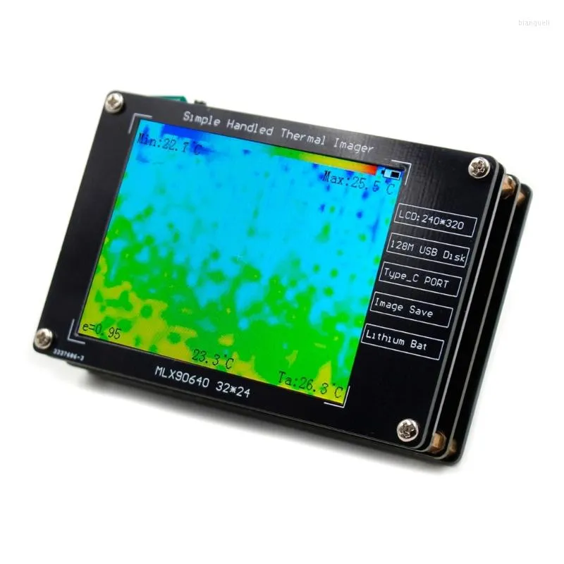 Thermische beeldcamera (IR) Imager met IR -resolutie 320x240 Temperatuurbereik van -40-300 ° C