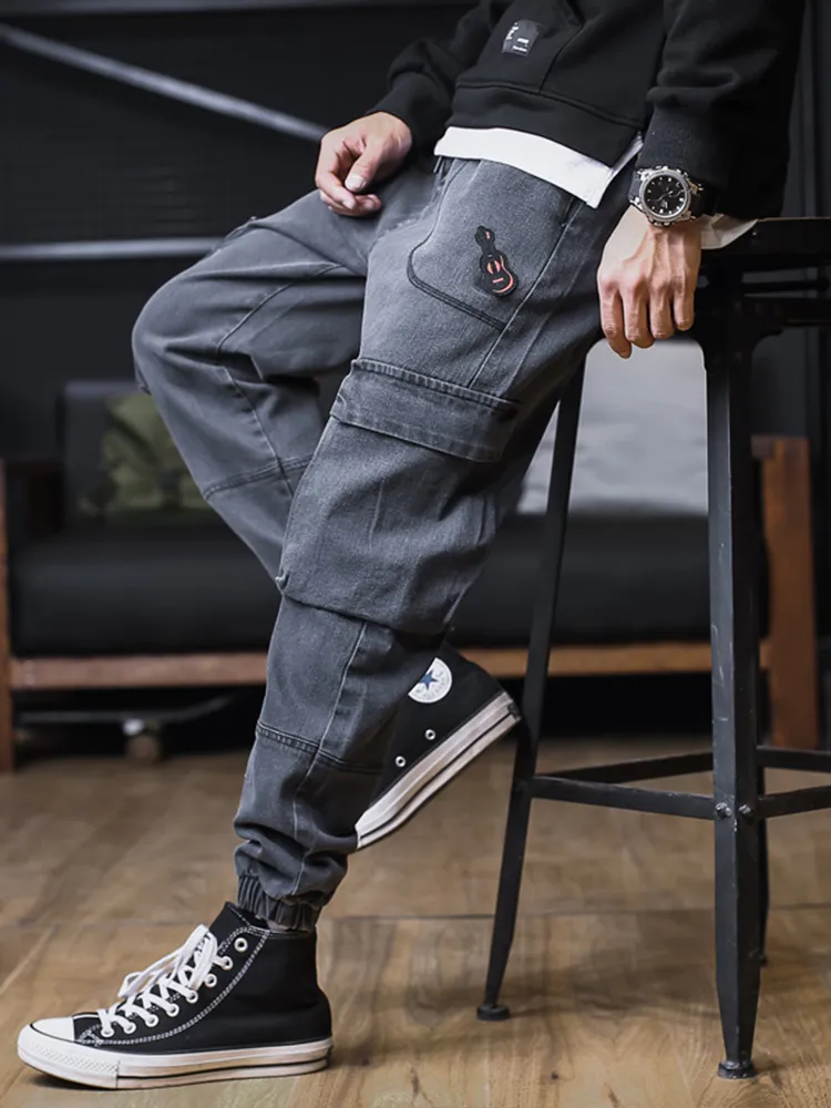 Jean joggers mens clearance big and tall