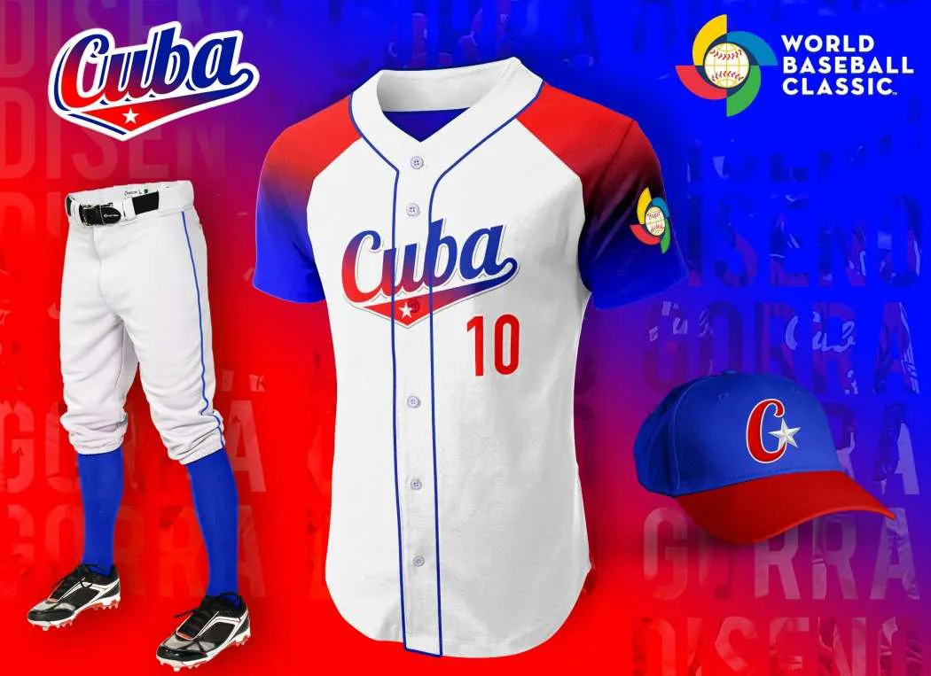 Maillot de baseball cubain - France