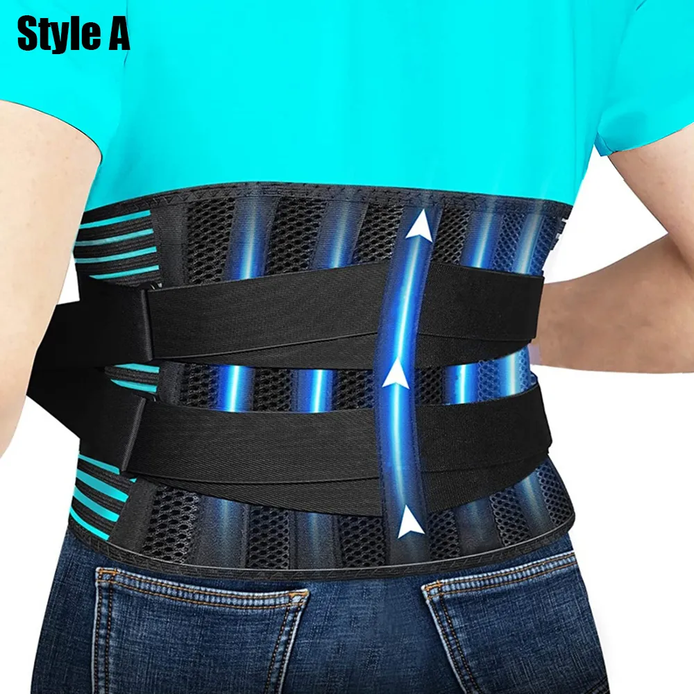 Slimming Belt Waist Compression Support Belt Breathable Mesh Anti
