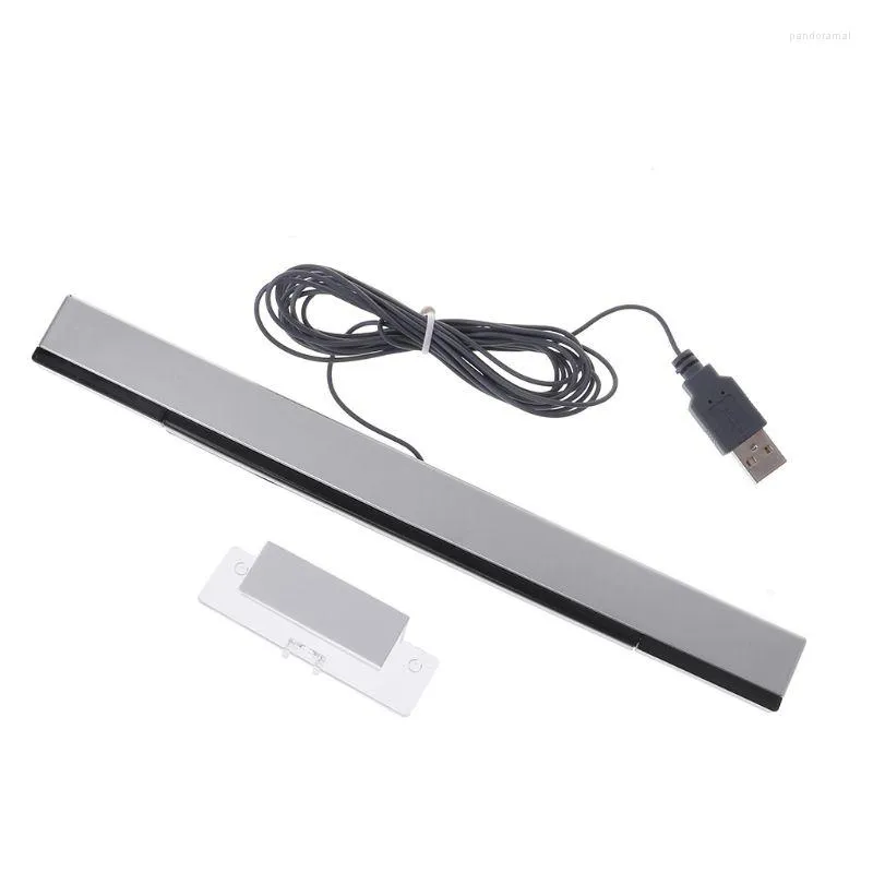 Gamecontroller Wired Sensor Bar Ersatzstrahl für Silbergrau/Schwarz