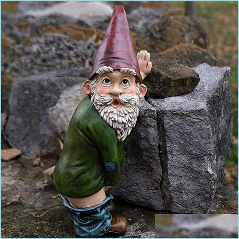 Garden Decorations Mini Harts Moss Micro Landscape Decoration Outdoor Fairy Miniature Dwarf Ornament Handikraft Blomma Pott Accessor Dhihu