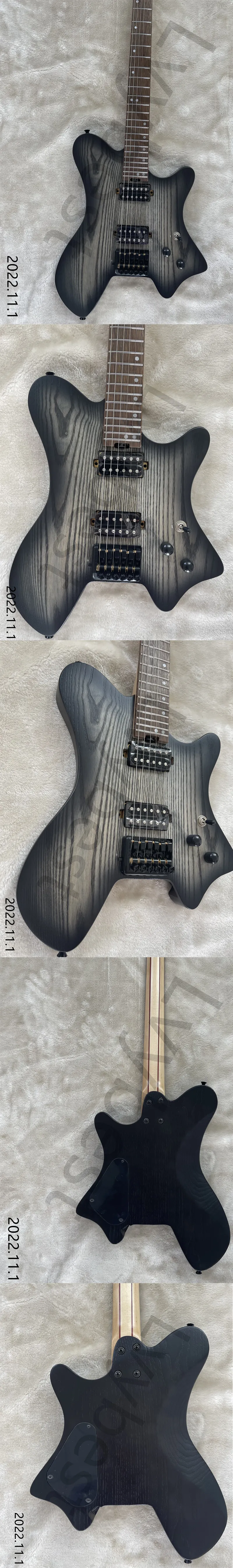 IN STOCKING Headless Electric Guitar 6 Strings Traveler Or