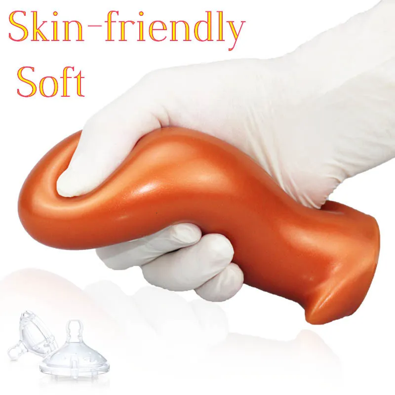 Anal Toys Huge butt plug anal sex toys for womans mens prostate massager bdsm sexy toy big dildo anal butt plu_voghion.com