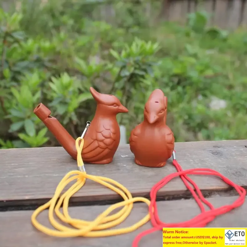 Ano da forma de pássaro Artes e artesanato Crafts Creative Kid Toys Gift Water ocarina