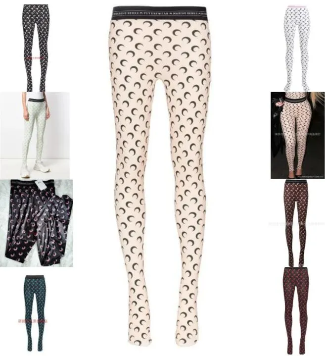 Moon print cheap leggings