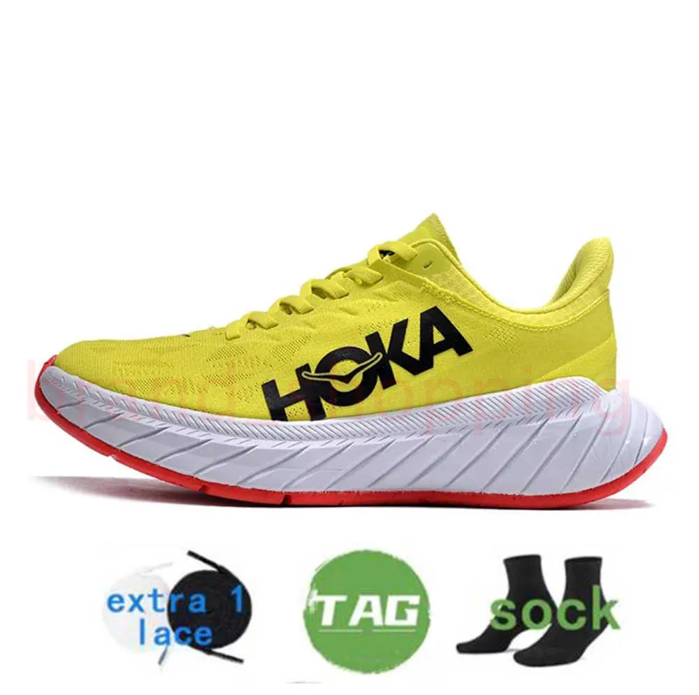 Motorfietslaarzen Nieuwe Hoka One Running Shoes Bondi Clifton 8 Carbon X 2 Mens Sneakers Triple Black Wit Amber Geel Summer Song Nimbus Cloud Men Women Motion Current