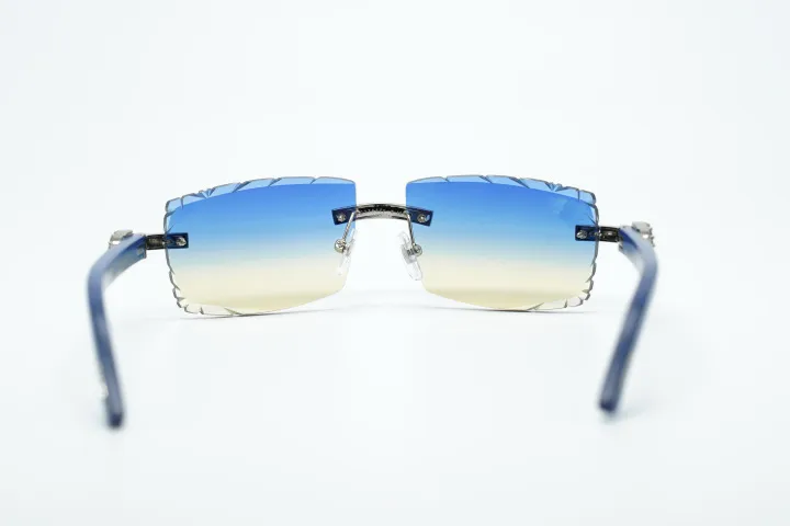 XL Diamond Cool Sunglasses 3524031 With Natural Blue... From ...