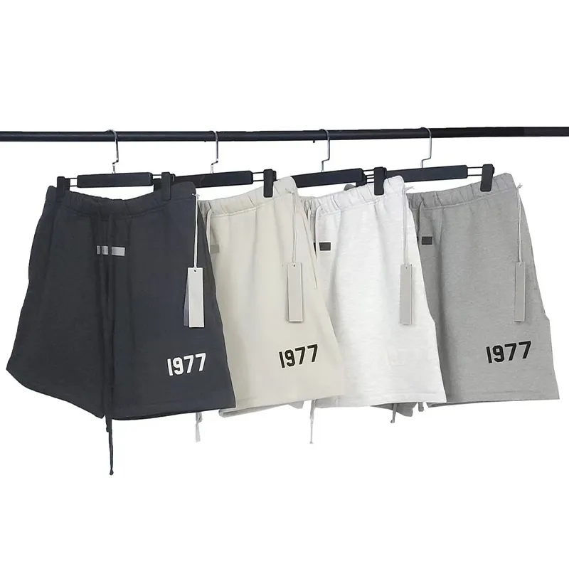Essential Mens Essential Short Pants Letter Printed, Casual