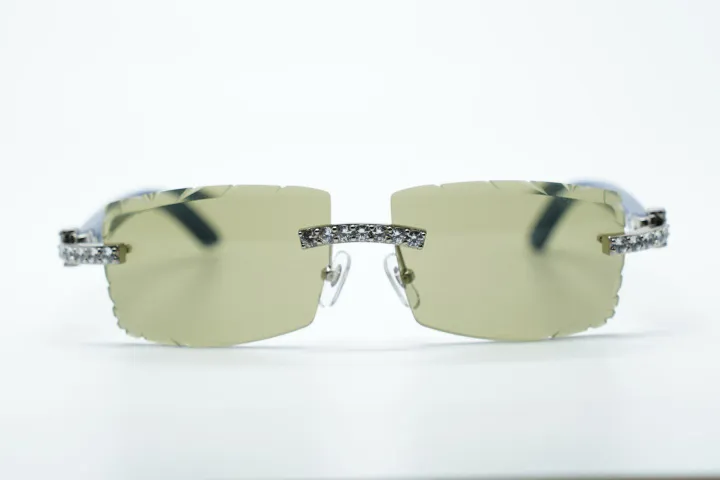 XL Diamond Cool Sunglasses 3524031 With Natural Blue... From ...