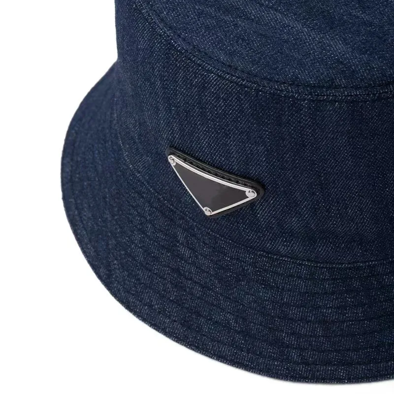 Bucket Hat Early Autumn New Trend Japanese Style Alphabet Cowboy Hats Men and Women Same Style Triangle Mark Bucket Hat