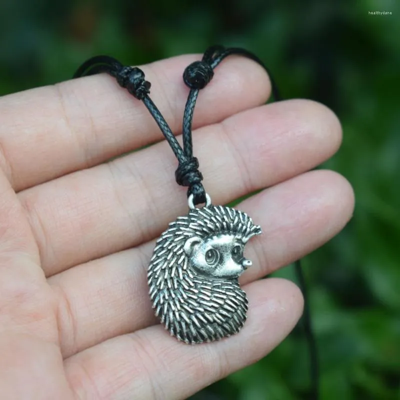 Chains 10pcs Animal Cute Hedgehog Necklace Gift For Her