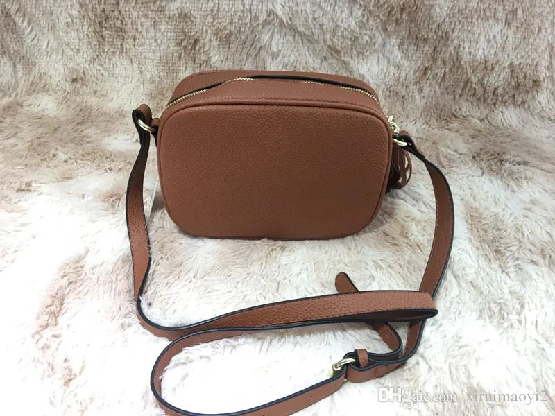 Designer hoogwaardige luxe dames mode handtassen beroemde schoudertassen crossbody soho tas schoudertas portemonnee 6 kleuren met doos