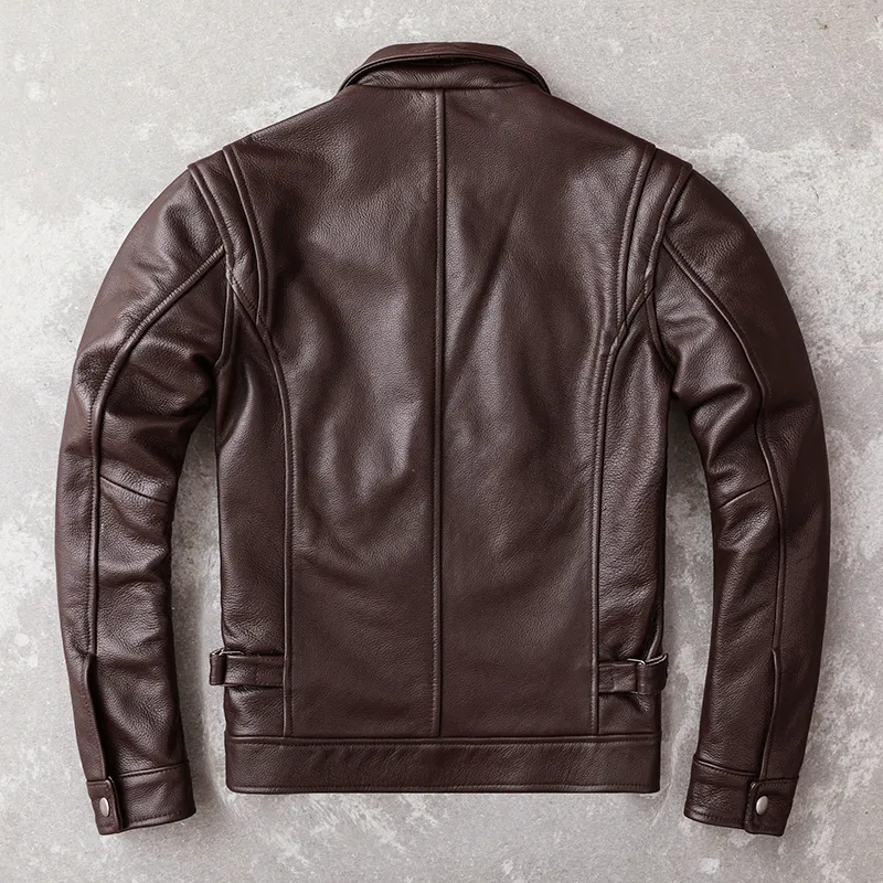 Genuine leather store brand jackets