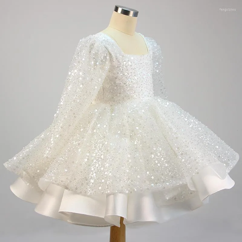 Vestidos de menina flor para casamento uma linha de criança vestidos de concurso de tule tulle kids crianças vestido de baile