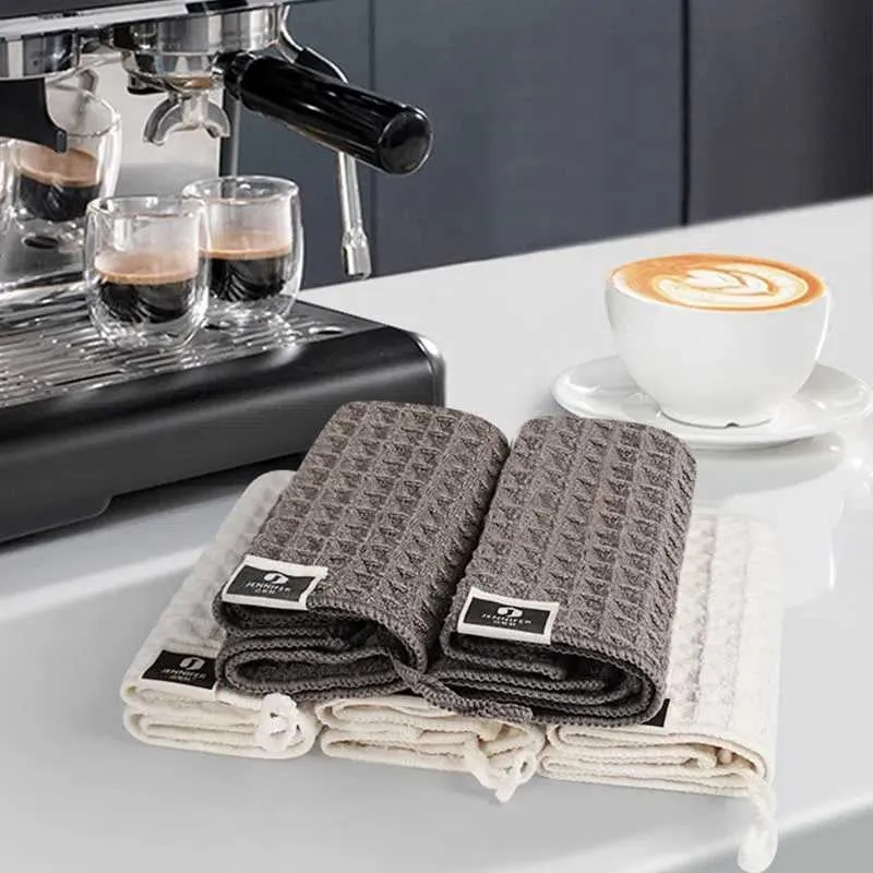 Super Absorbent Towel Barista Towel Rag Bar Coffee Machine Cleaning Cloth  Tableware Household Cleaning Towel Kichen Tools