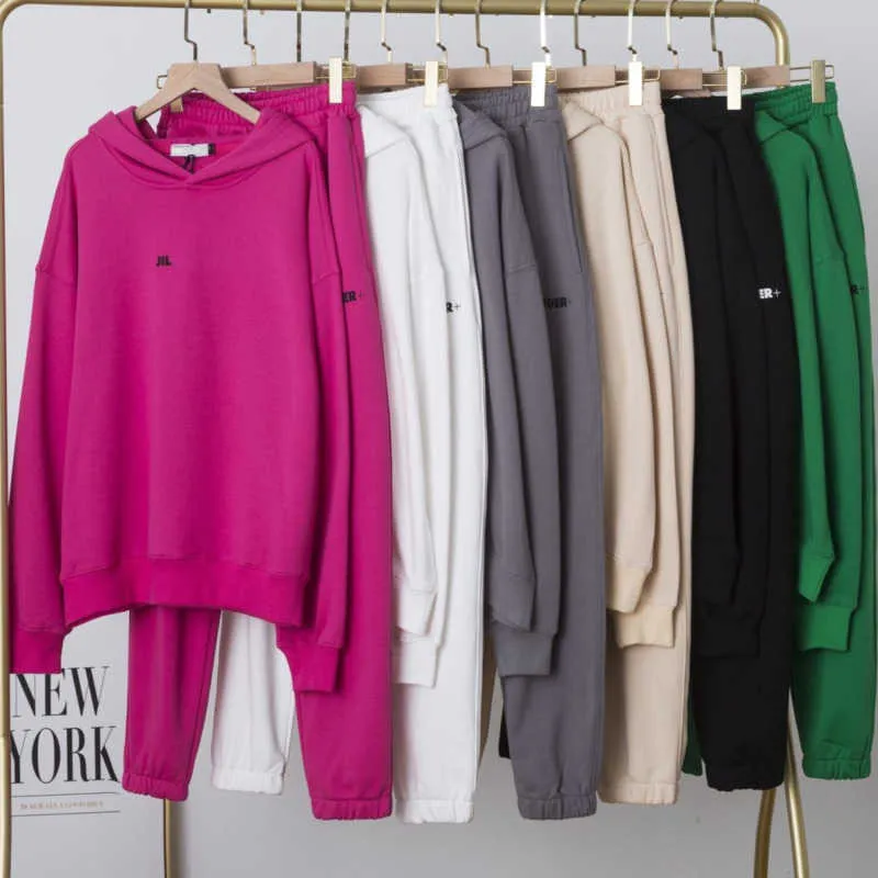 American Cotton Tracksuits Mans Magitore Designer con cappuccio con felpa con felpa comoda Sportpants Abito sportivo con cappuccio con cappuccio da due pezzi