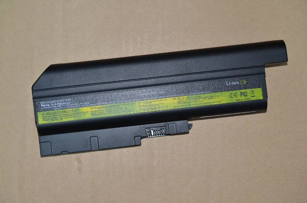 6600mAh 11.1V 42T4513 Laptop Batteri 6600mAh för Lenovo för IBM ThinkPad R60E R60 T60P T60 R500 T500 W500