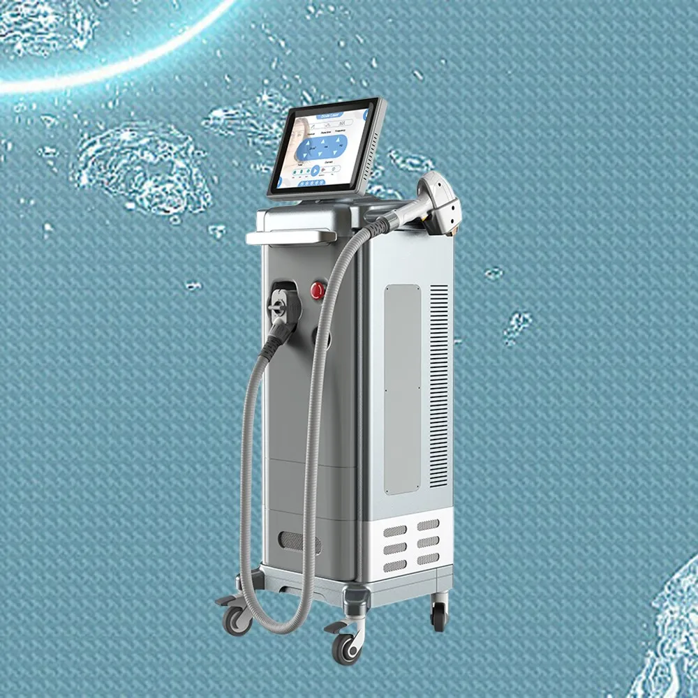 Beauty Items Newest Promotion diode laser hair removal Depilation 808 diode beauty 3 waves 1200W Screen 10 inches