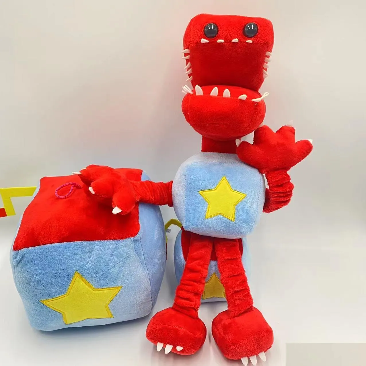 Nieuwheid Games Nieuw 40 cm pluche speelgoed schattige cartoon vul Doll Red Robot Drop Delivery Toys Gifts Gag DHPRB