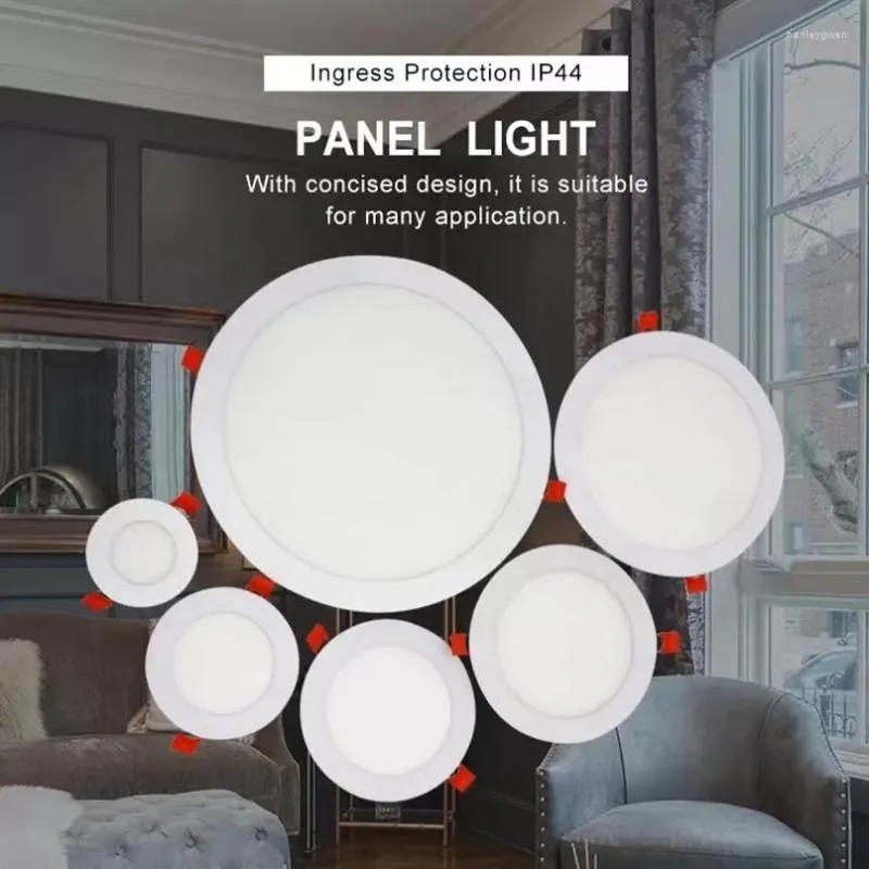 Luzes de teto bom preço impermeável IP44 3w 6w 9w 12w 18w Lâmpada de painel led de 24w 24w