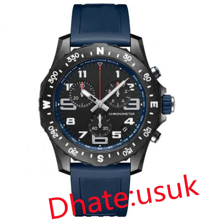 Luxury Men's Watch Japan Quartz Endurance Pro Avenger Chronograph 48mm Watches Red Rubber 1884 Mänklockor