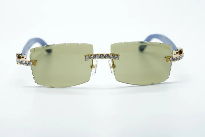 XL Diamond Cool Sunglasses 3524031 With Natural Blue... From ...